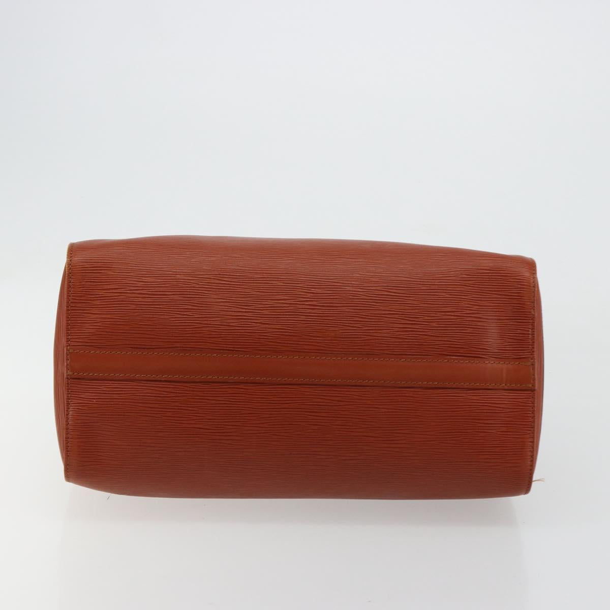 LOUIS VUITTON Epi Speedy 35 Hand Bag Brown Kenya M42993 LV Auth 179737A - Jerrillo image 5