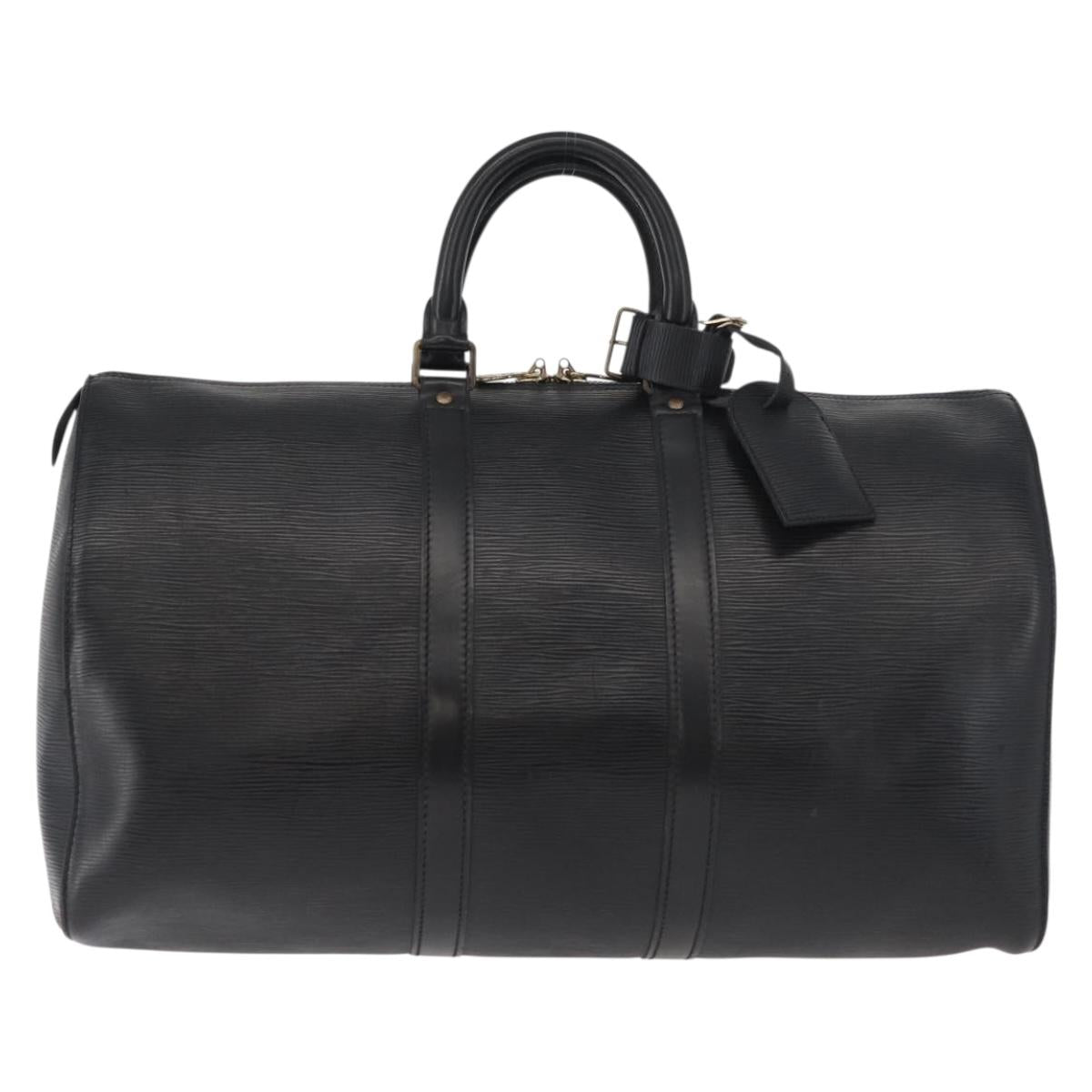 LOUIS VUITTON Epi Keepall 45 Boston Bag Black M42972 LV Auth 179739A - Jerrillo image 2