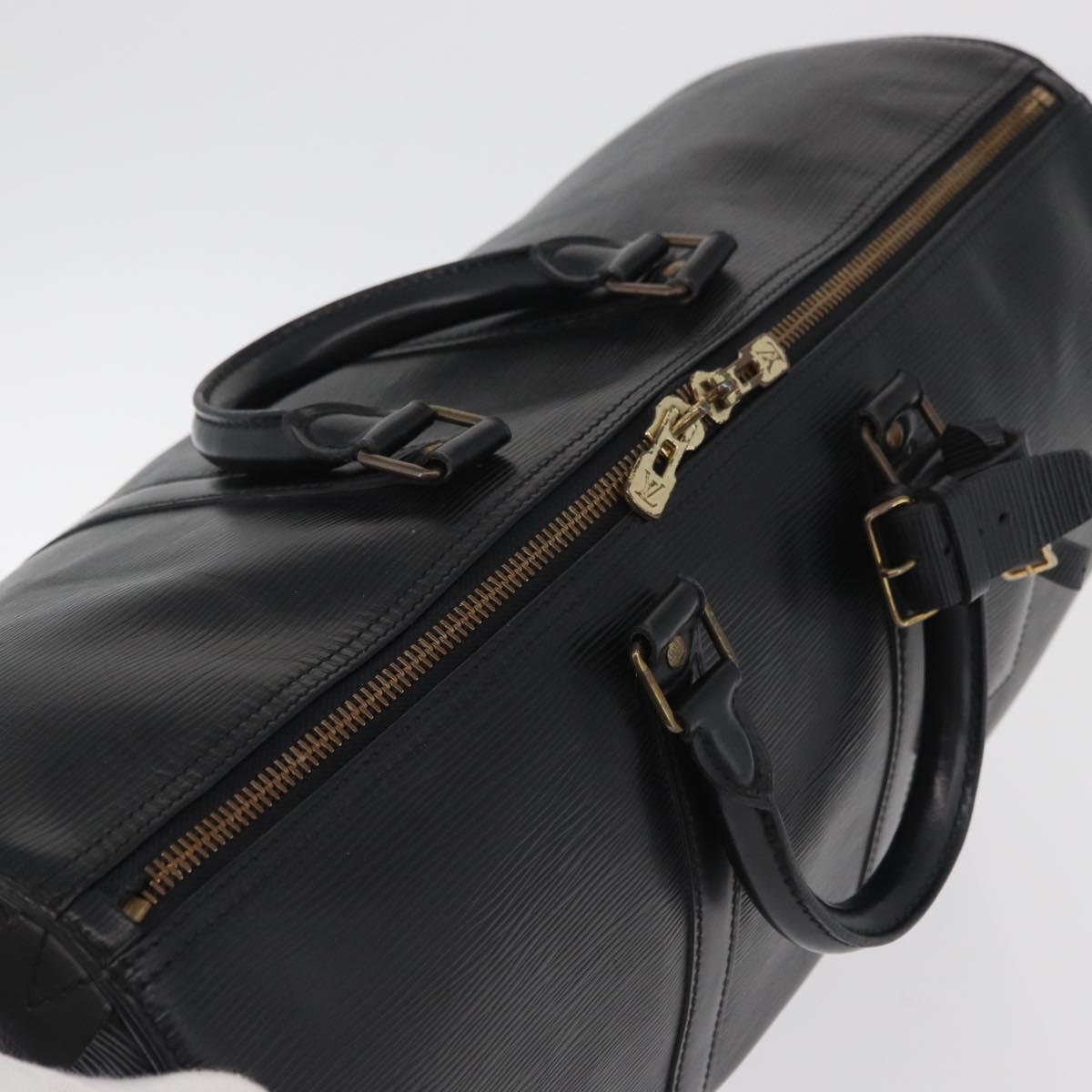 LOUIS VUITTON Epi Keepall 45 Boston Bag Black M42972 LV Auth 179739A - Jerrillo image 6