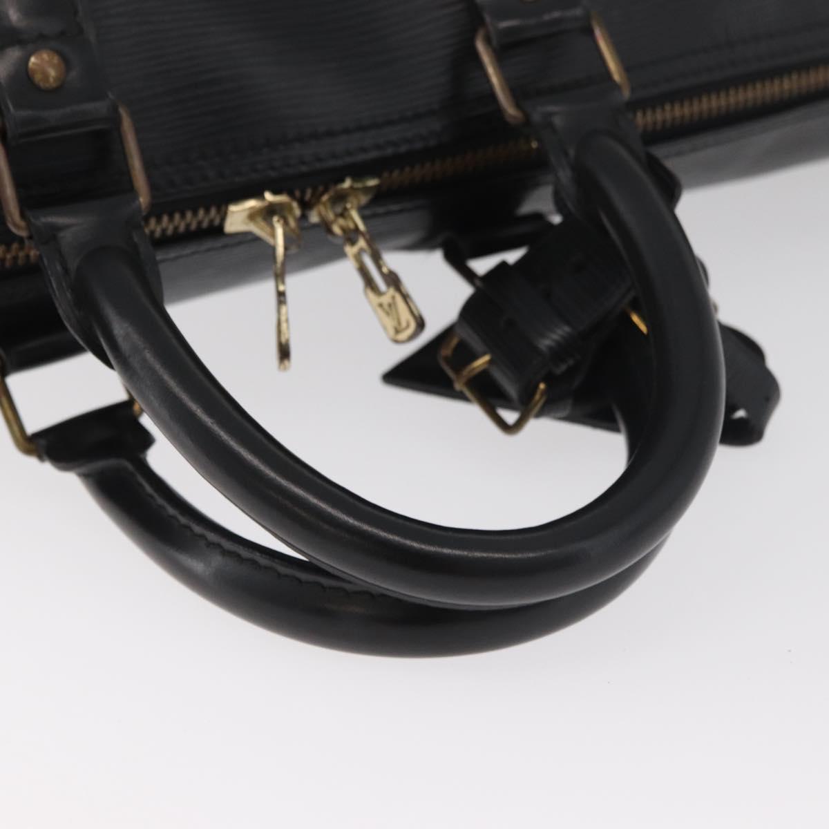 LOUIS VUITTON Epi Keepall 45 Boston Bag Black M42972 LV Auth 179739A - Jerrillo image 7