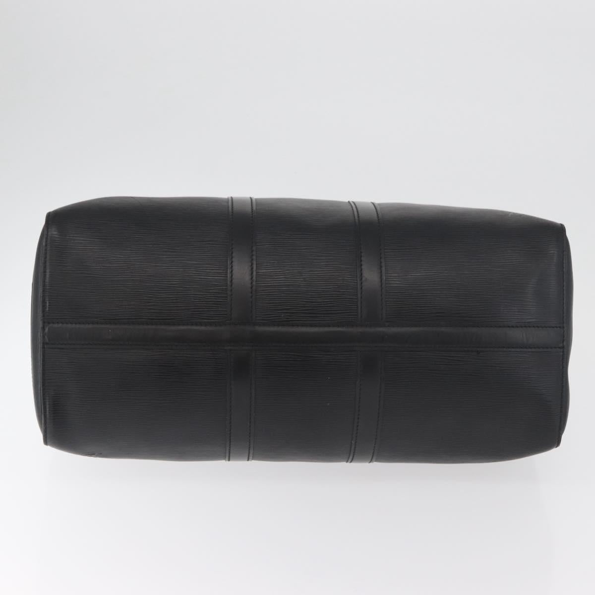 LOUIS VUITTON Epi Keepall 45 Boston Bag Black M42972 LV Auth 179739A - Jerrillo image 9