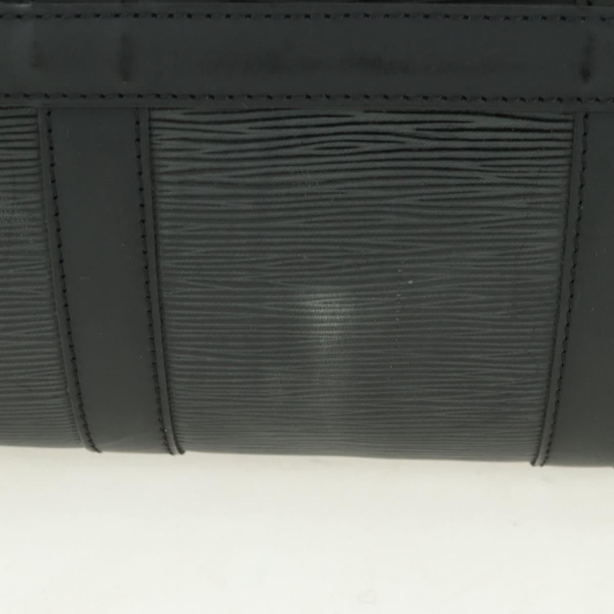 LOUIS VUITTON Epi Keepall 45 Boston Bag Black M42972 LV Auth 179740V - Jerrillo image 8