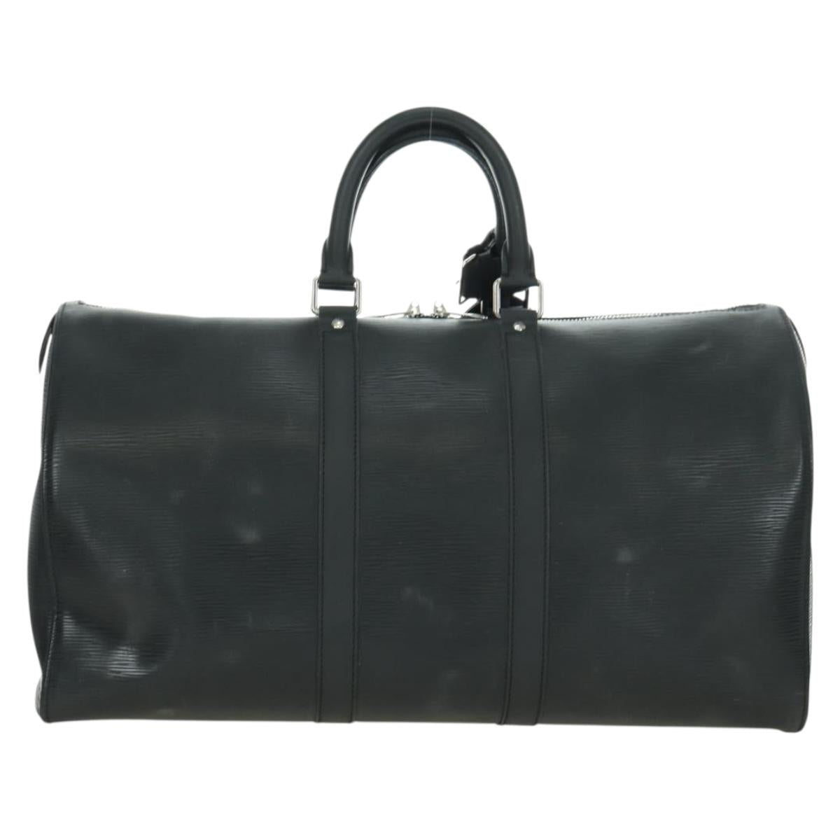 LOUIS VUITTON Epi Keepall 45 Boston Bag Black M42972 LV Auth 179740V - Jerrillo image 2