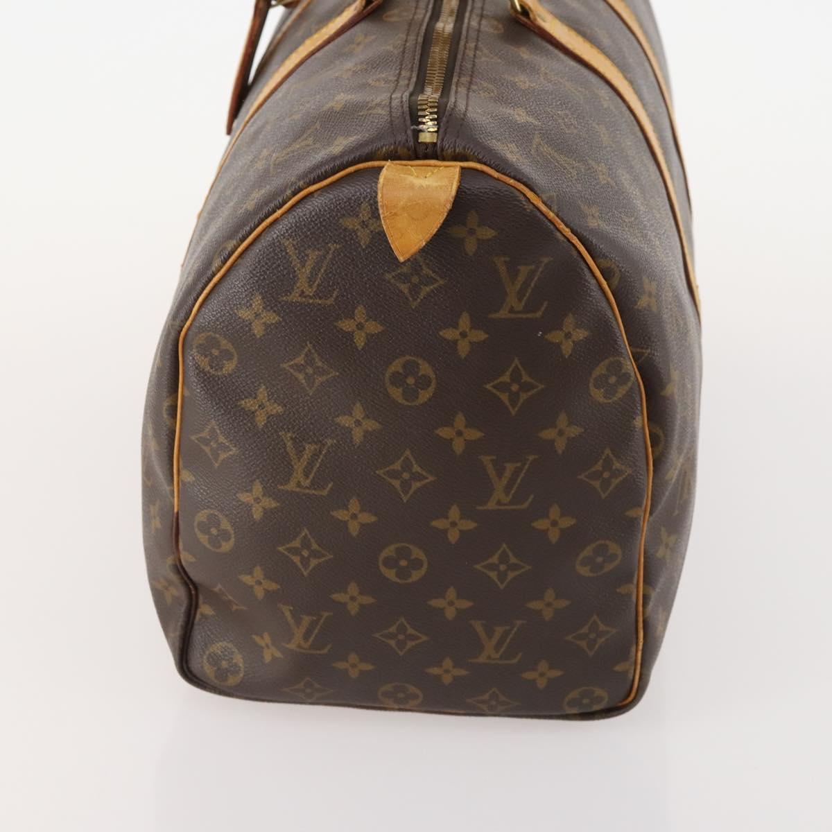 LOUIS VUITTON Monogram Keepall 45 Boston Bag M41428 LV Auth 181227 - Jerrillo image 3