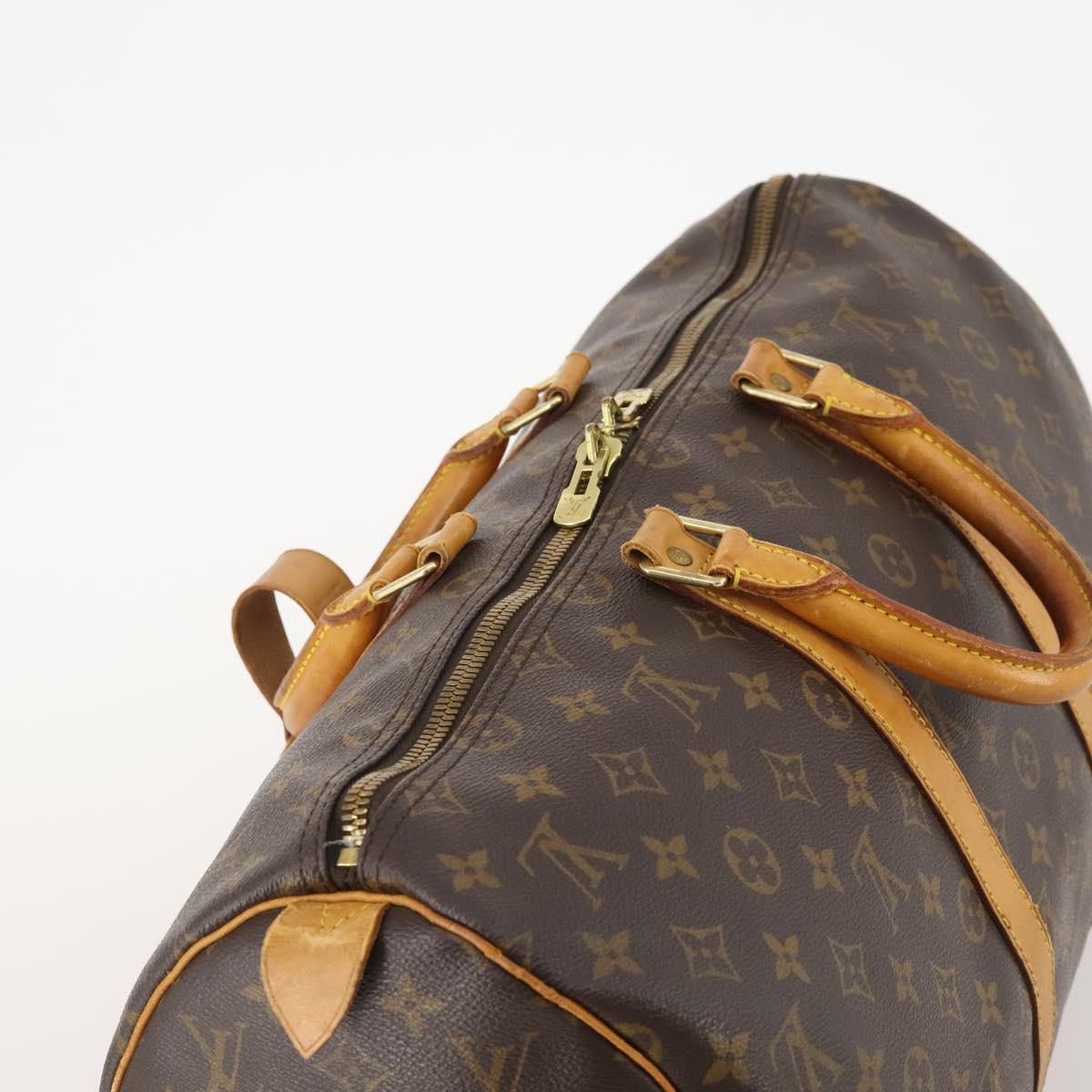 LOUIS VUITTON Monogram Keepall 45 Boston Bag M41428 LV Auth 181227 - Jerrillo image 6