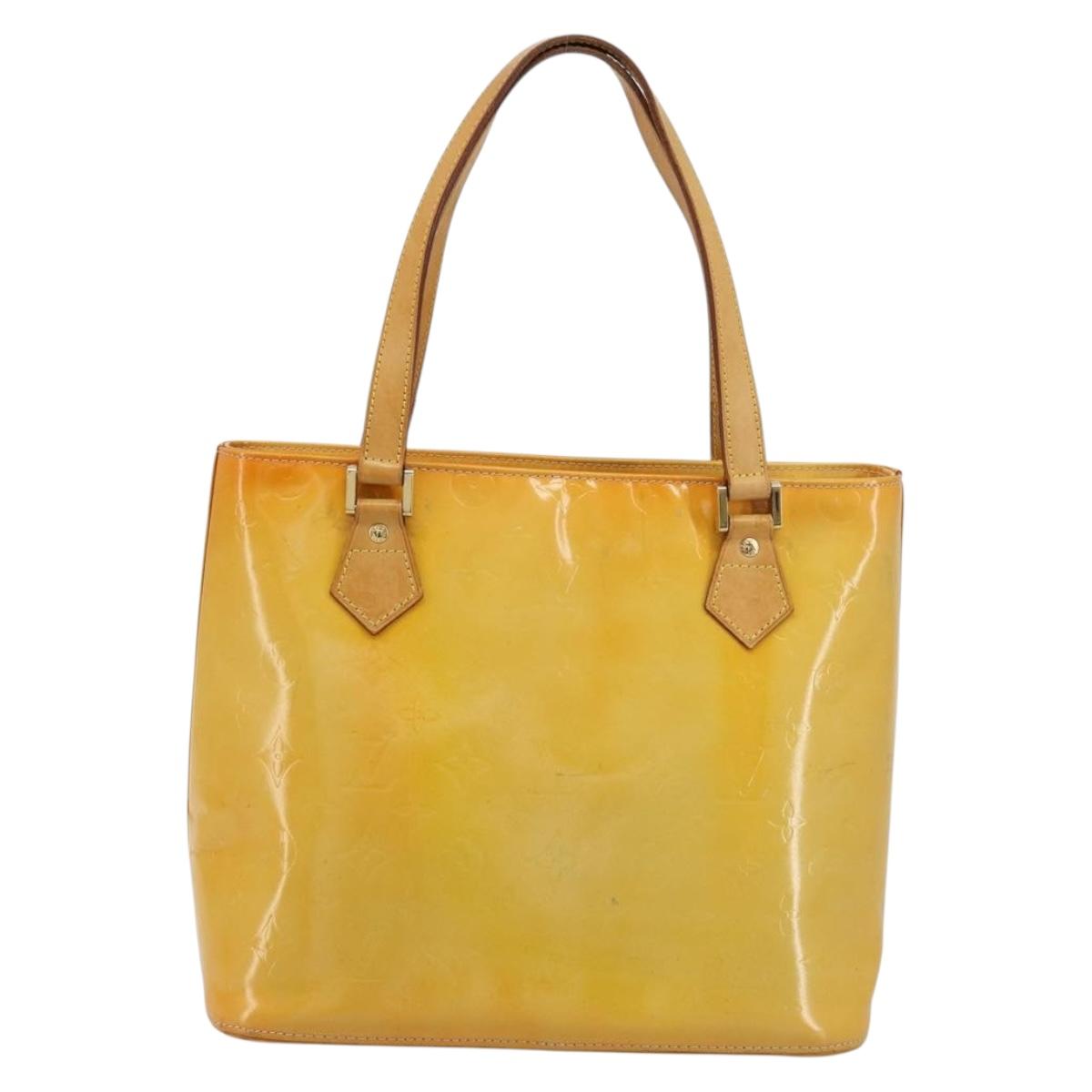 LOUIS VUITTON Monogram Vernis Houston Hand Bag Gris M91053 LV Auth 181652 - Jerrillo image 3