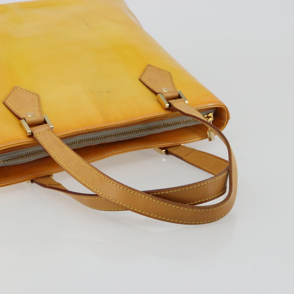 LOUIS VUITTON Monogram Vernis Houston Hand Bag Gris M91053 LV Auth 181652 - Jerrillo image 7