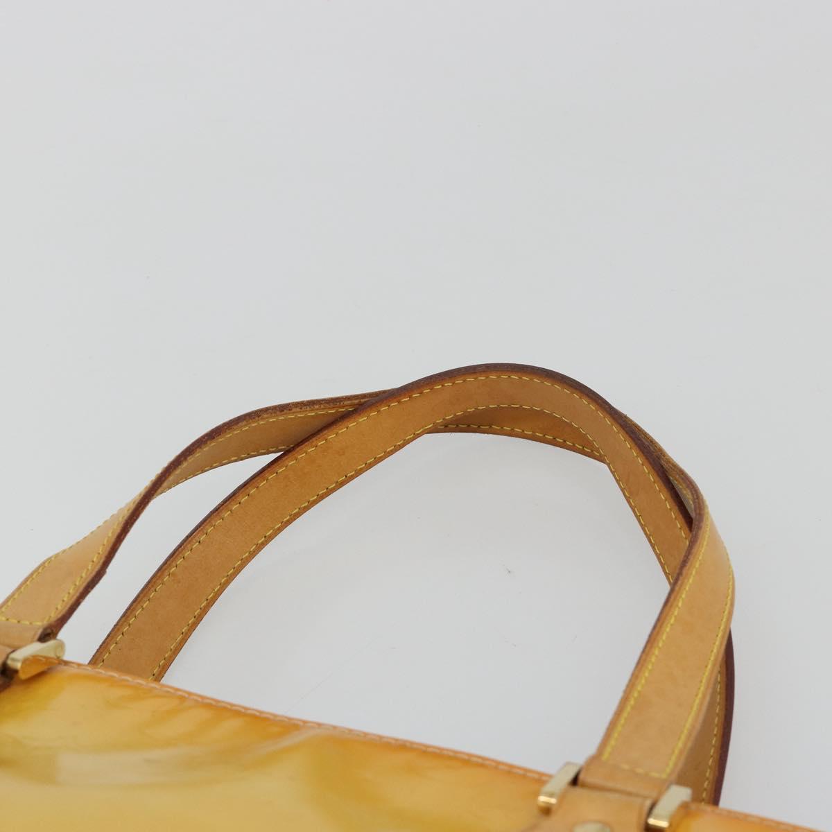LOUIS VUITTON Monogram Vernis Houston Hand Bag Gris M91053 LV Auth 181652 - Jerrillo image 8