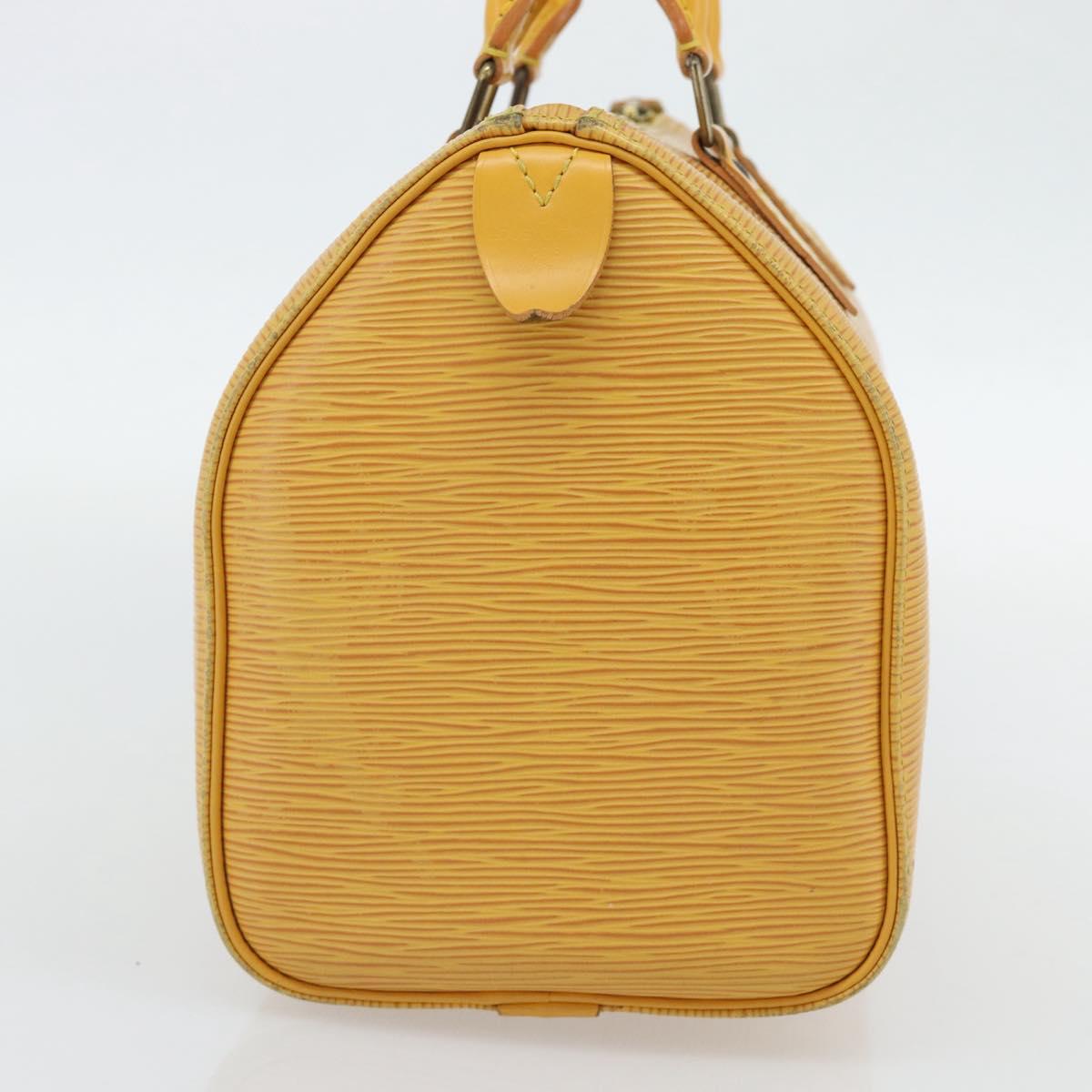 LOUIS VUITTON Epi Speedy 25 Hand Bag Tassili Yellow M43019 LV Auth 181703 - Jerrillo image 3