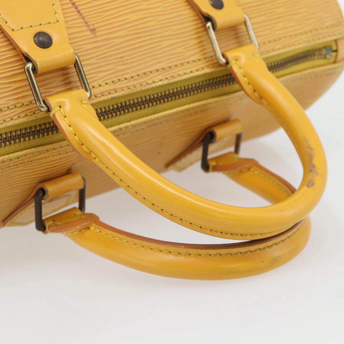 LOUIS VUITTON Epi Speedy 25 Hand Bag Tassili Yellow M43019 LV Auth 181703 - Jerrillo image 7