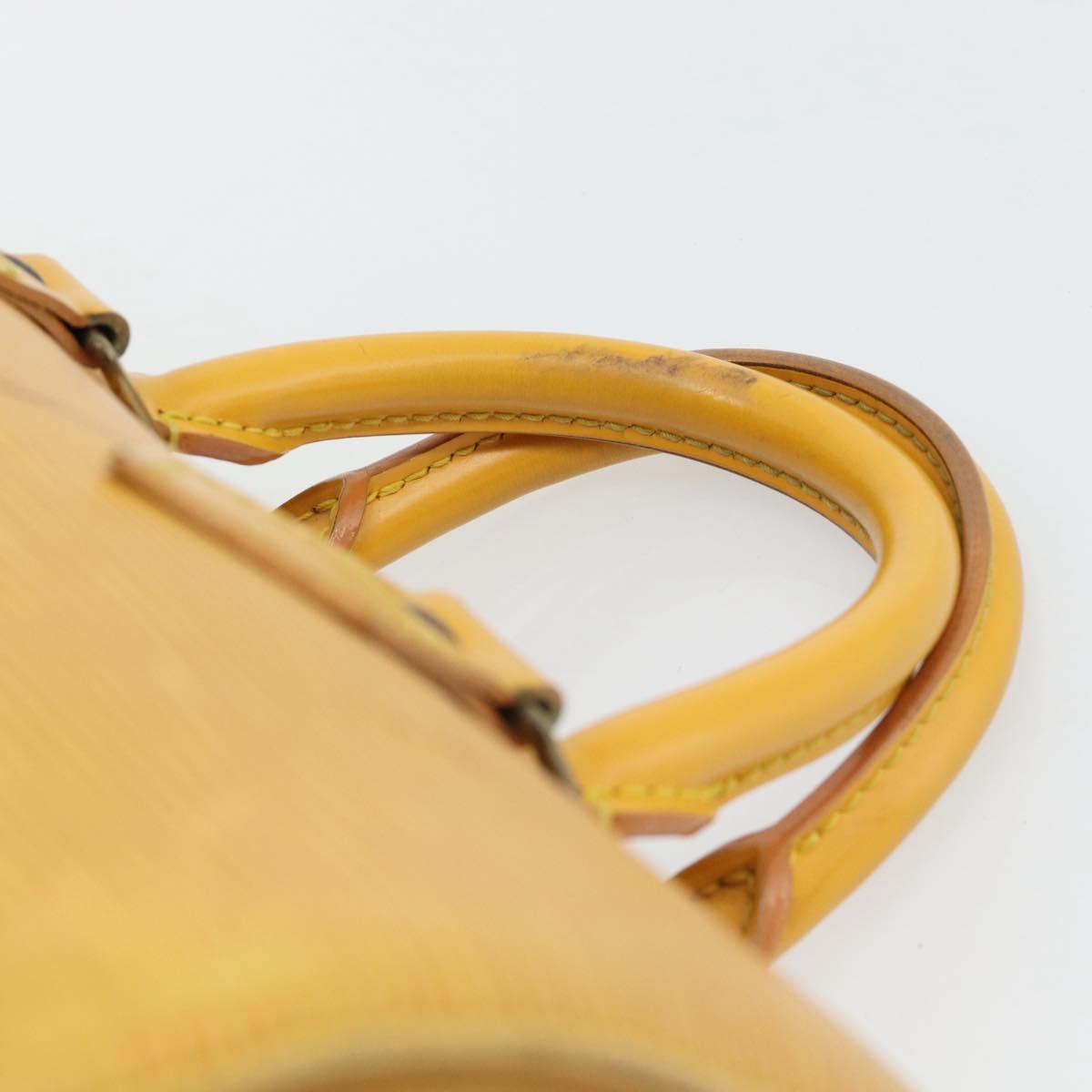 LOUIS VUITTON Epi Speedy 25 Hand Bag Tassili Yellow M43019 LV Auth 181703 - Jerrillo image 8