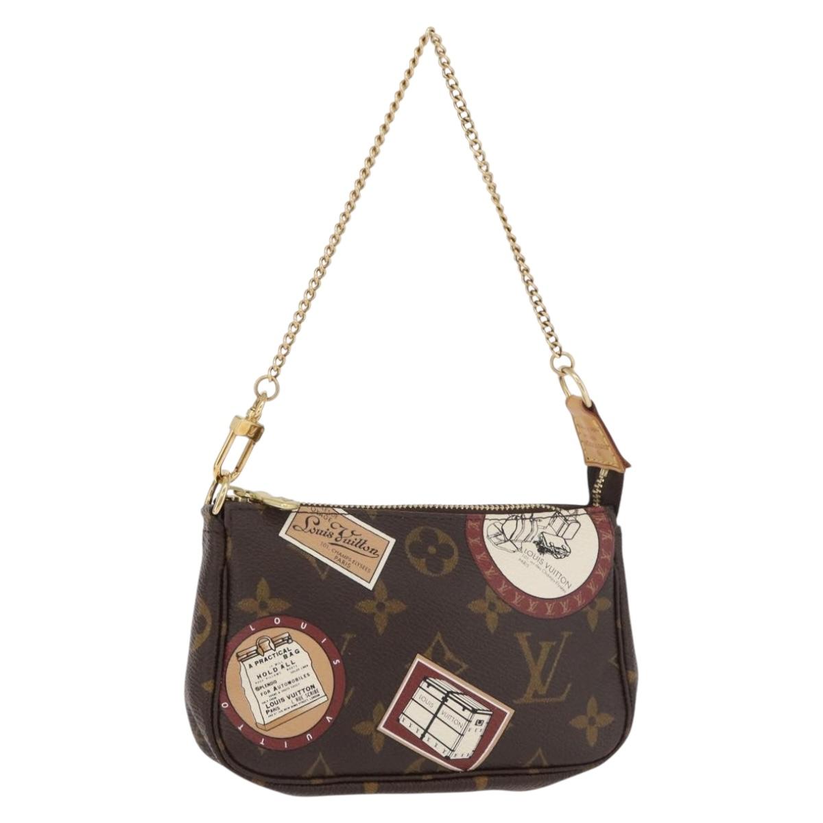 LOUIS VUITTON Monogram Patch Mini Pochette Accessoires Pouch M95804 Auth 181966V - Jerrillo