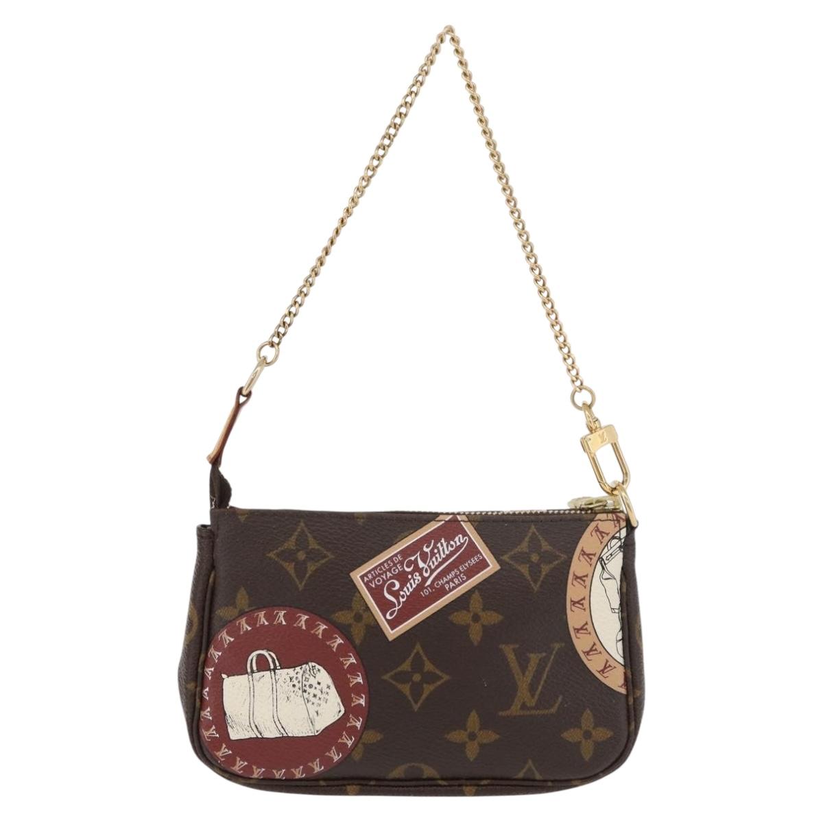 LOUIS VUITTON Monogram Patch Mini Pochette Accessoires Pouch M95804 Auth 181966V - Jerrillo image 2
