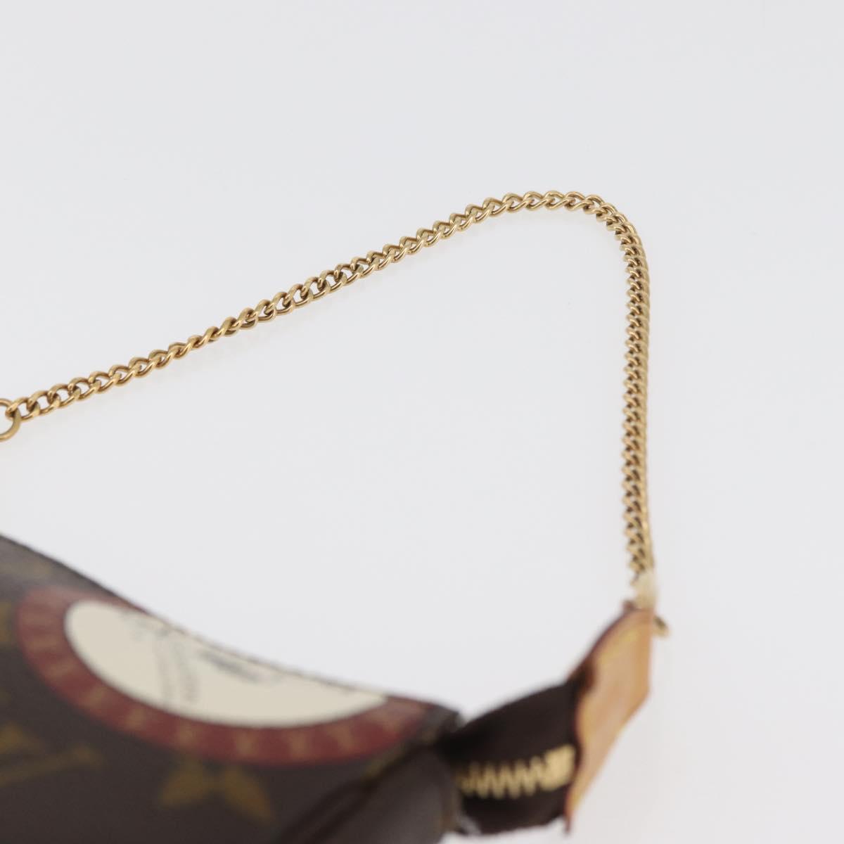 LOUIS VUITTON Monogram Patch Mini Pochette Accessoires Pouch M95804 Auth 181966V - Jerrillo image 8
