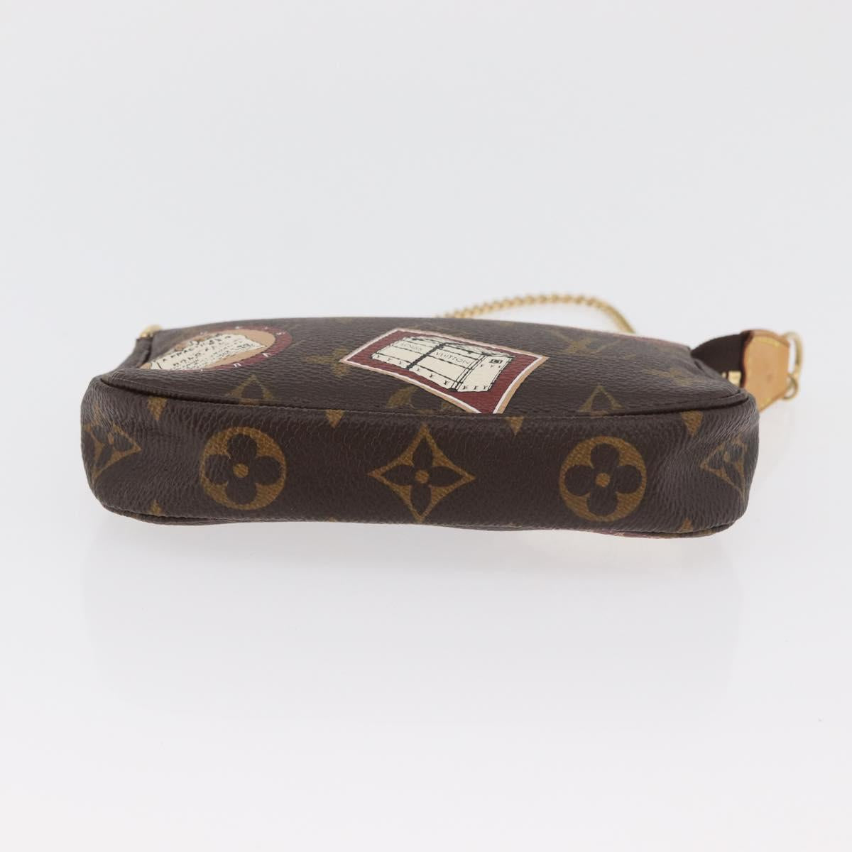 LOUIS VUITTON Monogram Patch Mini Pochette Accessoires Pouch M95804 Auth 181966V - Jerrillo image 5