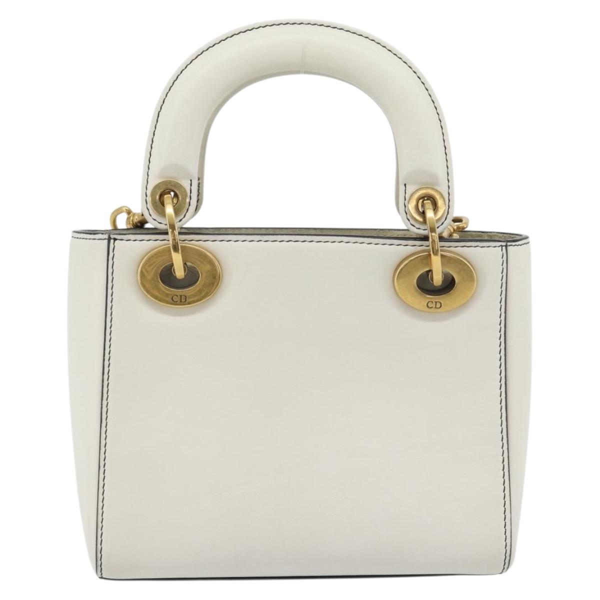 Christian Dior Lady Dior Niki de Saint Phalle Bag Leather 2way Auth 182304SAM - Jerrillo image 3
