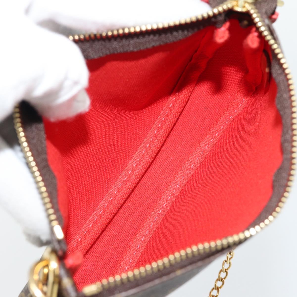 LOUIS VUITTON Monogram Mini Pochette Accessoires Pouch M63830 LV Auth 182310SAM - Jerrillo image 10