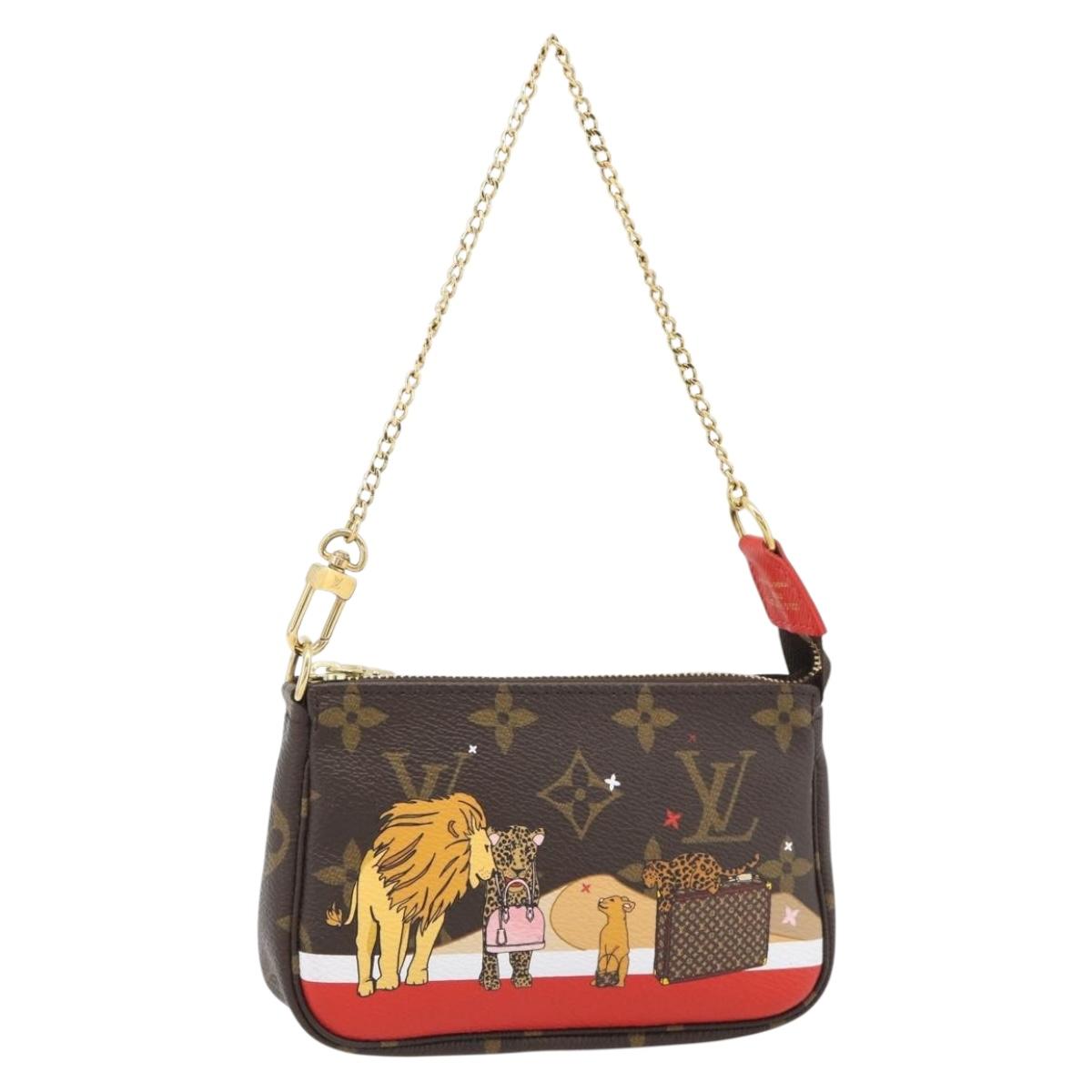 LOUIS VUITTON Monogram Mini Pochette Accessoires Pouch M63830 LV Auth 182310SAM - Jerrillo
