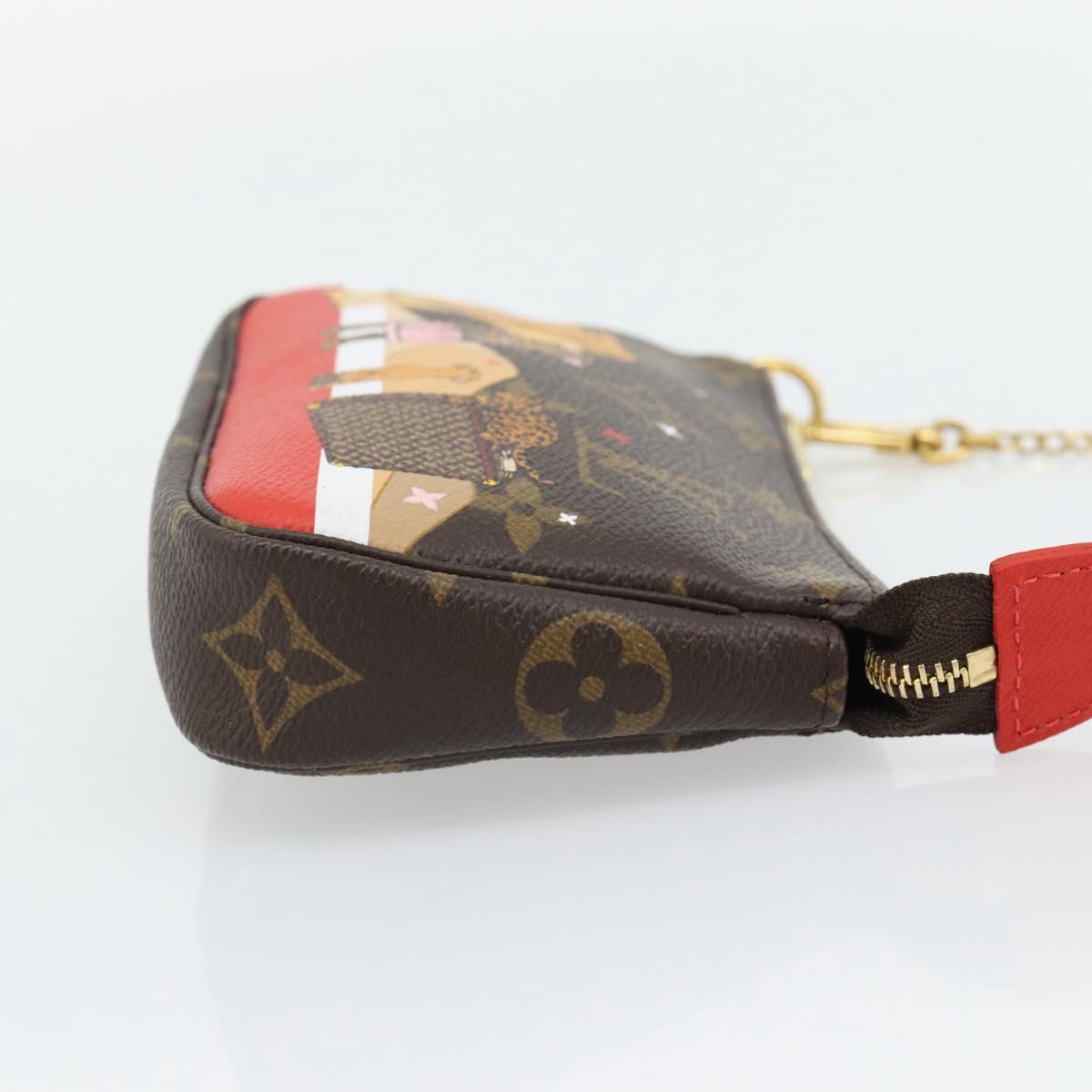 LOUIS VUITTON Monogram Mini Pochette Accessoires Pouch M63830 LV Auth 182310SAM - Jerrillo image 4