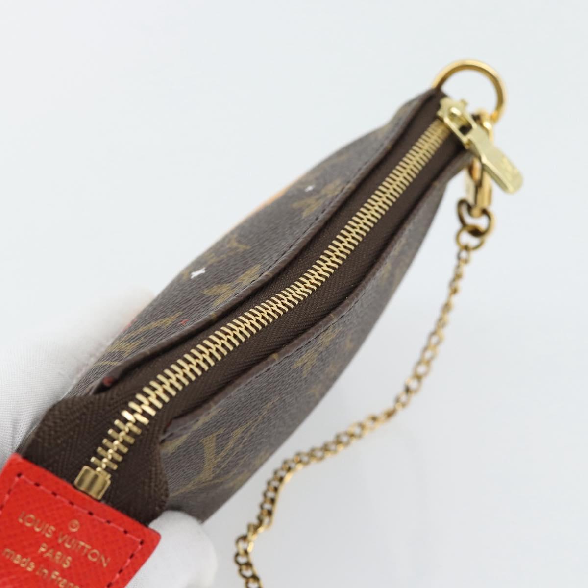 LOUIS VUITTON Monogram Mini Pochette Accessoires Pouch M63830 LV Auth 182310SAM - Jerrillo image 6