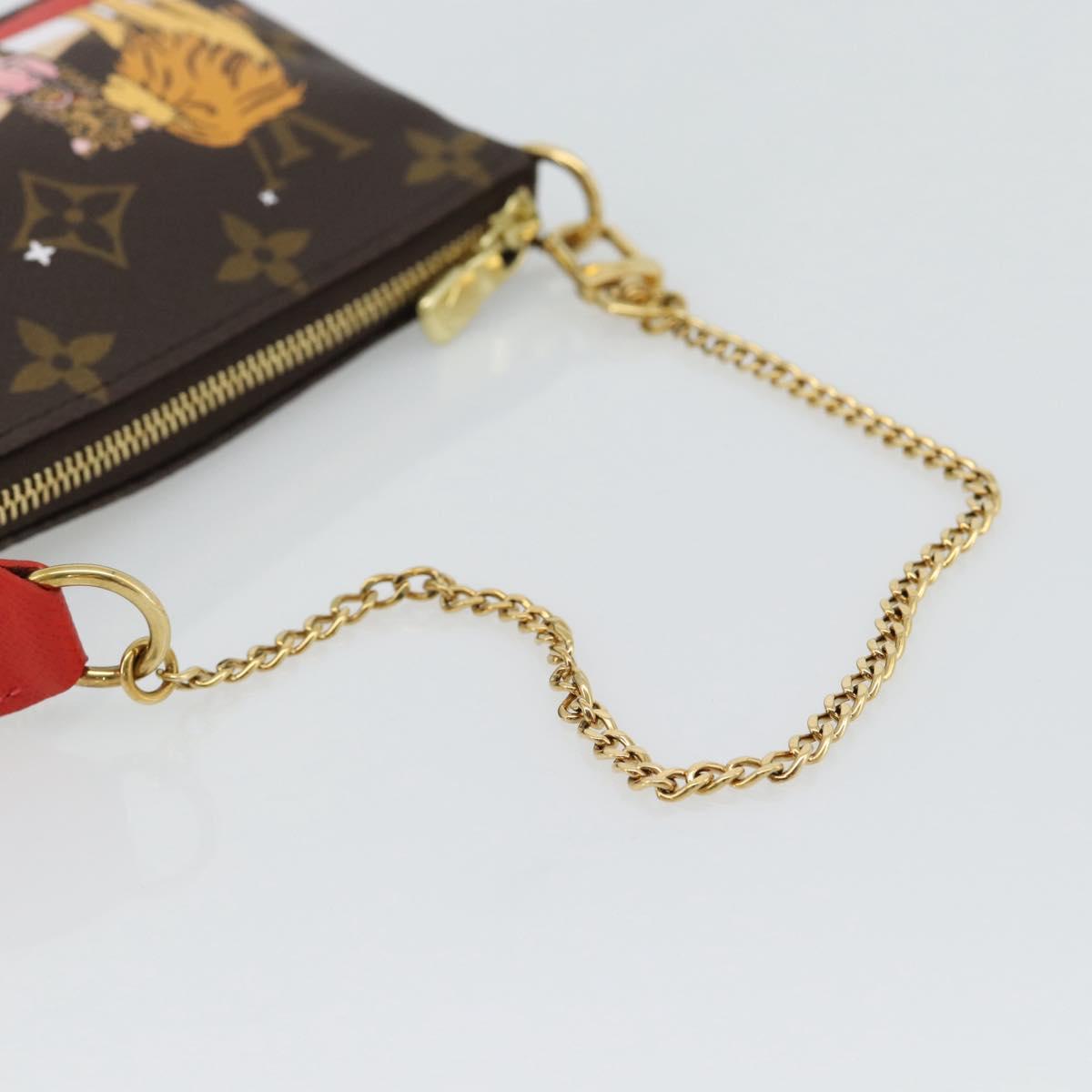 LOUIS VUITTON Monogram Mini Pochette Accessoires Pouch M63830 LV Auth 182310SAM - Jerrillo image 7