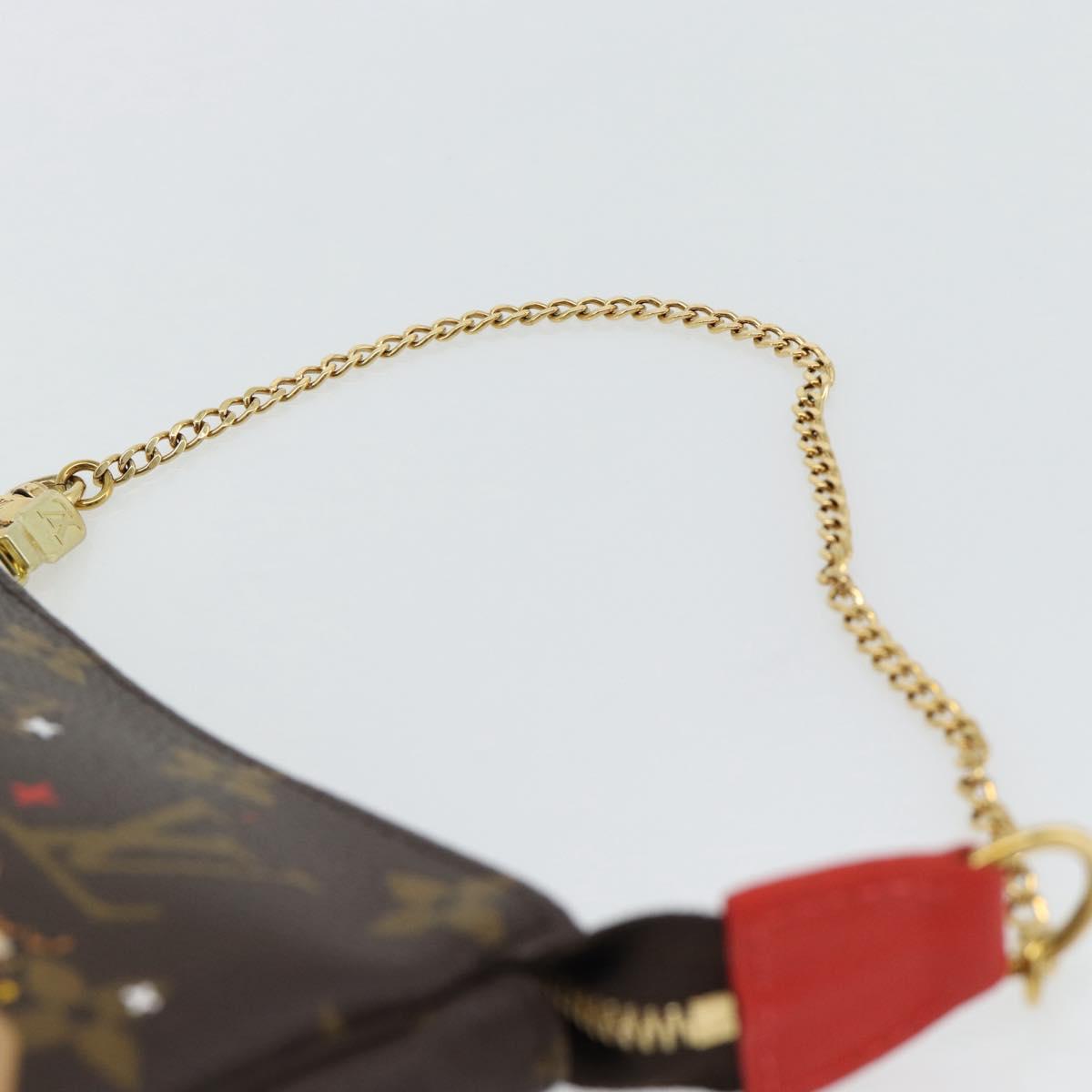 LOUIS VUITTON Monogram Mini Pochette Accessoires Pouch M63830 LV Auth 182310SAM - Jerrillo image 8