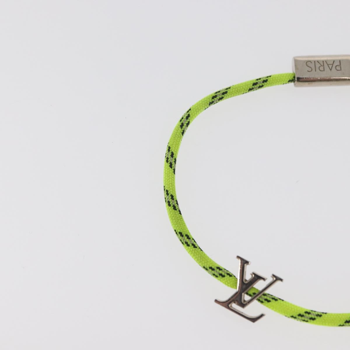 LOUIS VUITTON LV Fluo Bracelet metal Yellow Silver MP2143 LV Auth 182320V - Jerrillo image 4