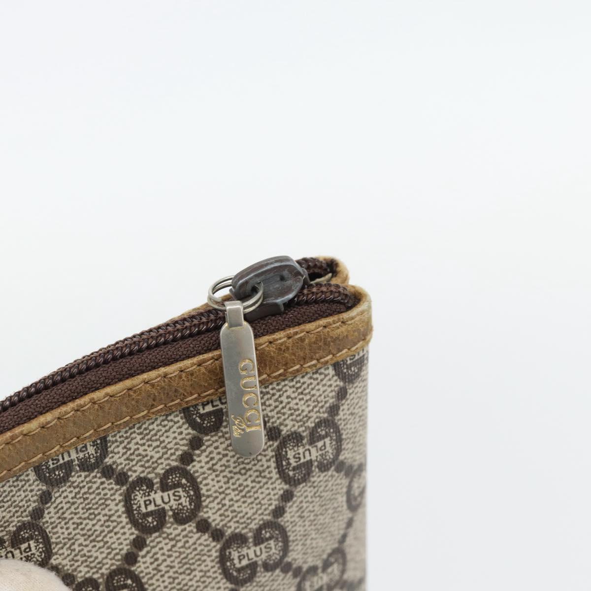 GUCCI GG Plus Supreme Web Sherry Line Tote Bag PVC Beige Red Green Auth 182365 - Jerrillo image 10