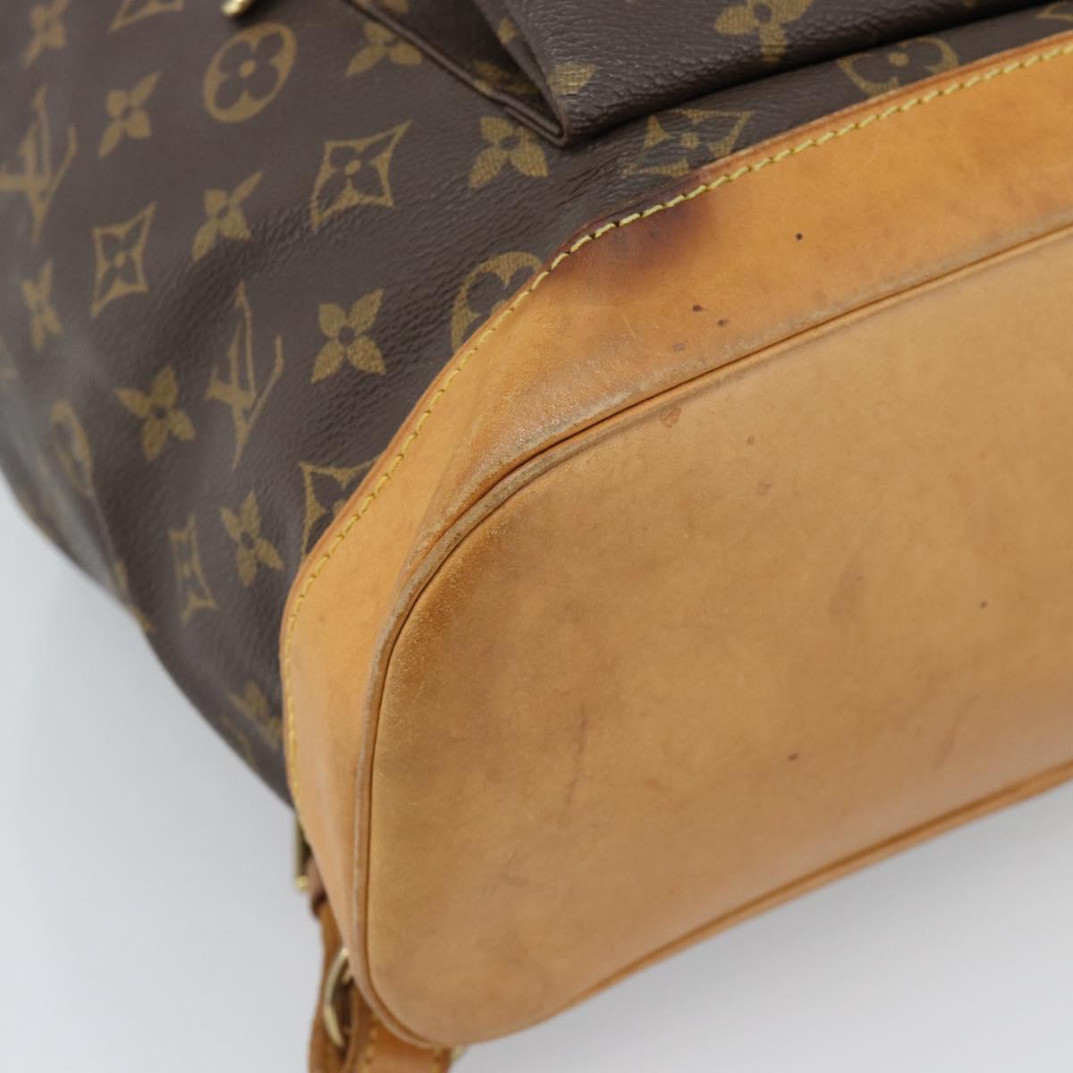 LOUIS VUITTON Monogram Montsouris GM Backpack M51135 LV Auth 183298 - Jerrillo image 9