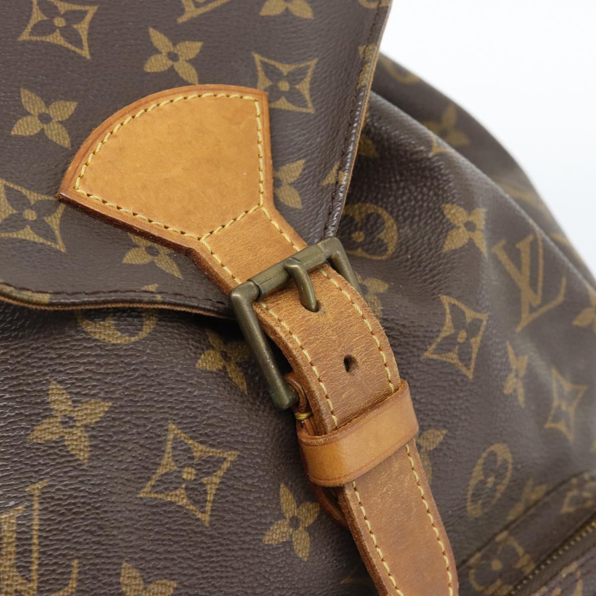 LOUIS VUITTON Monogram Montsouris GM Backpack M51135 LV Auth 183298 - Jerrillo image 10