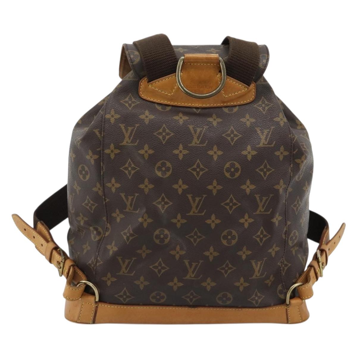 LOUIS VUITTON Monogram Montsouris GM Backpack M51135 LV Auth 183298 - Jerrillo image 2