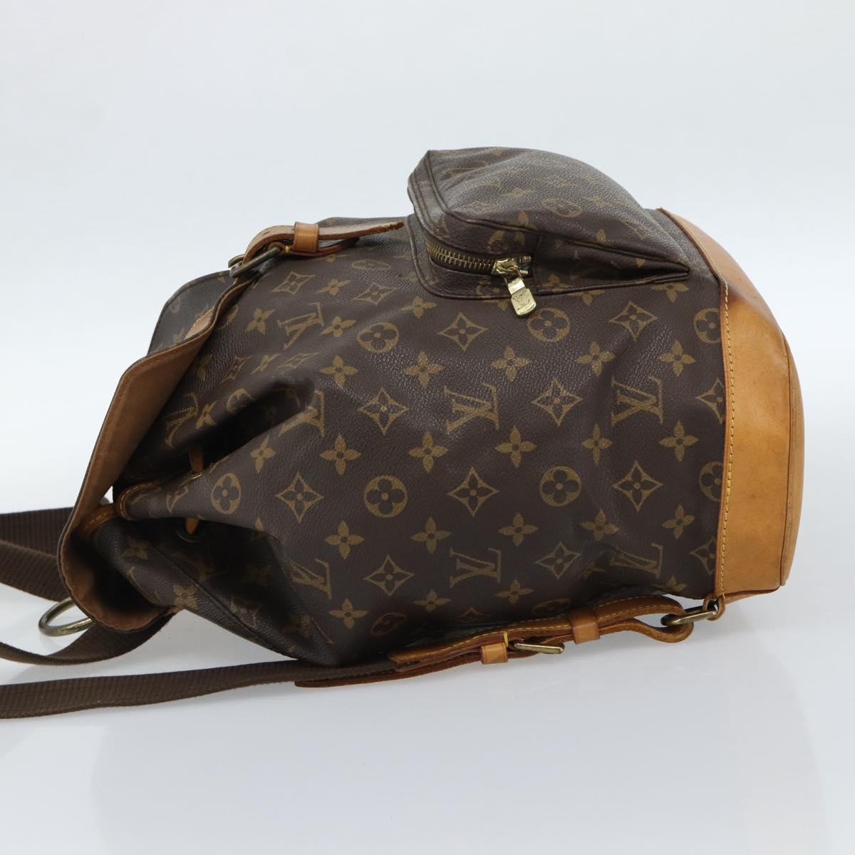 LOUIS VUITTON Monogram Montsouris GM Backpack M51135 LV Auth 183298 - Jerrillo image 3