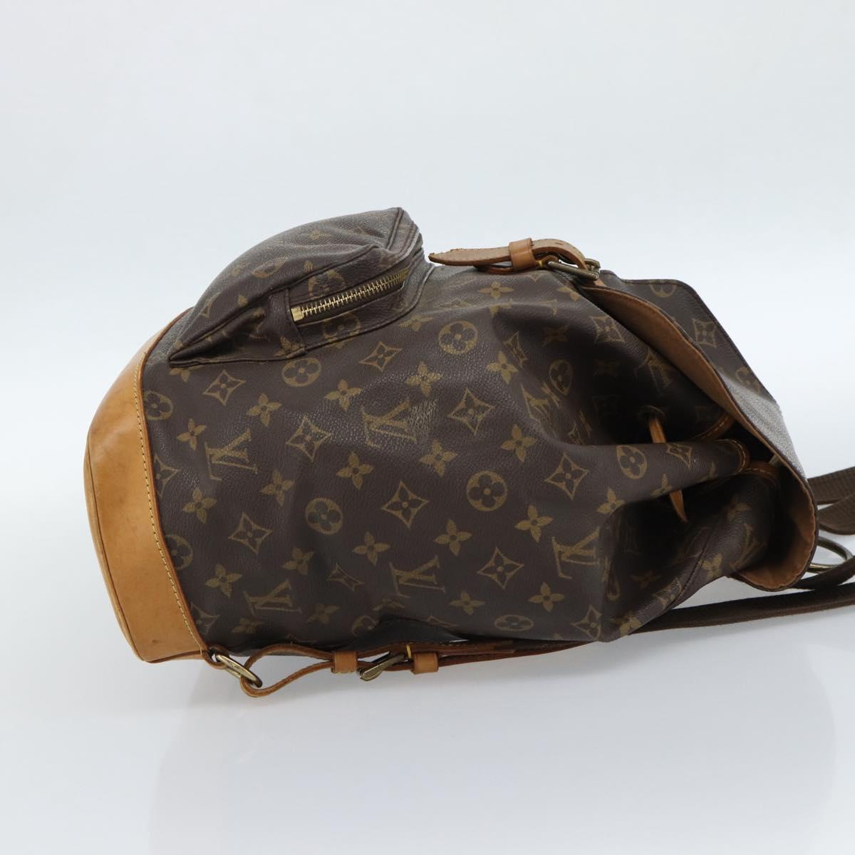 LOUIS VUITTON Monogram Montsouris GM Backpack M51135 LV Auth 183298 - Jerrillo image 4