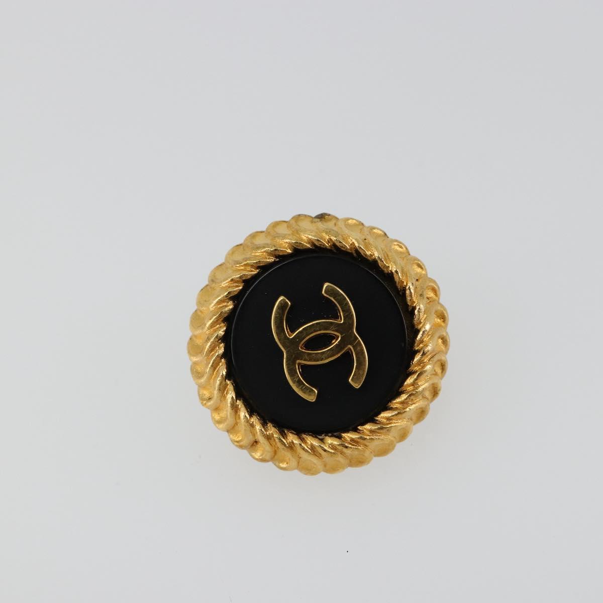 CHANEL Earring metal Gold Tone CC Auth 183500V - Jerrillo image 6