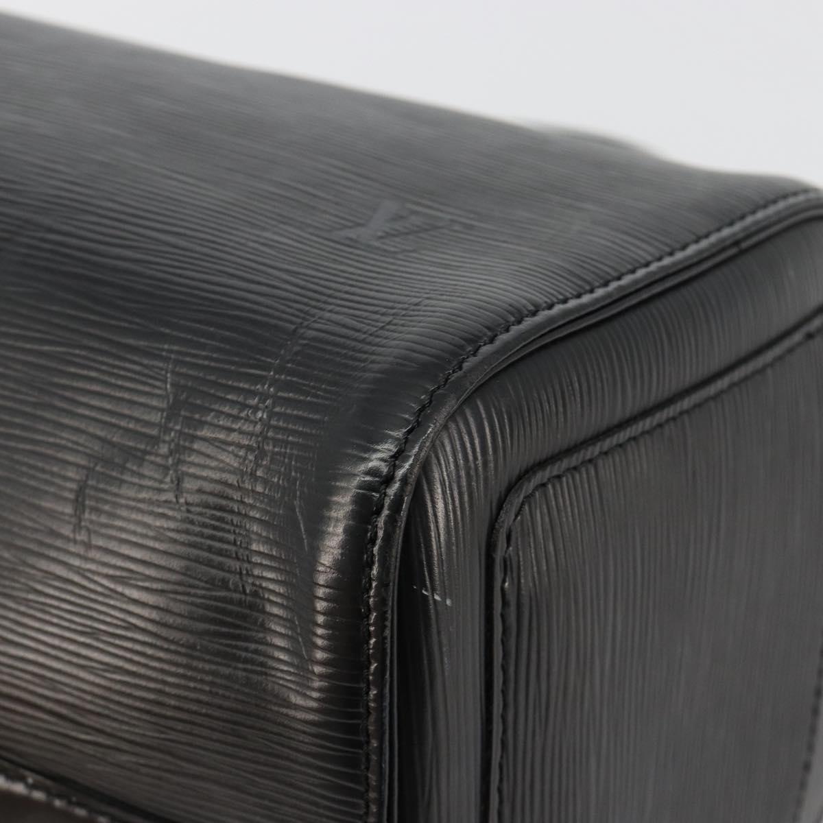 LOUIS VUITTON Epi Speedy 30 Hand Bag Noir Black M43002 LV Auth 183641A - Jerrillo image 8