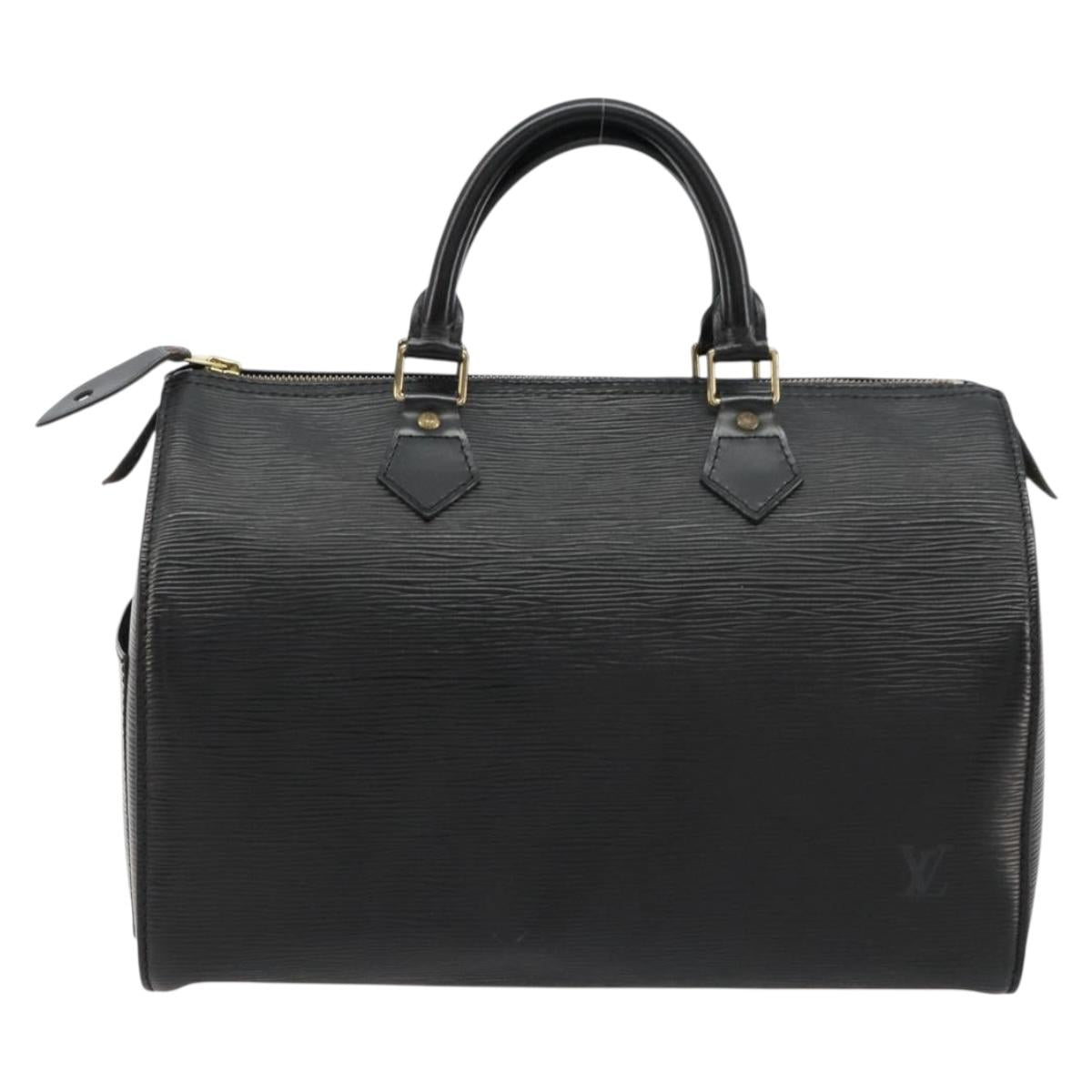 LOUIS VUITTON Epi Speedy 30 Hand Bag Noir Black M43002 LV Auth 183641A - Jerrillo image 2