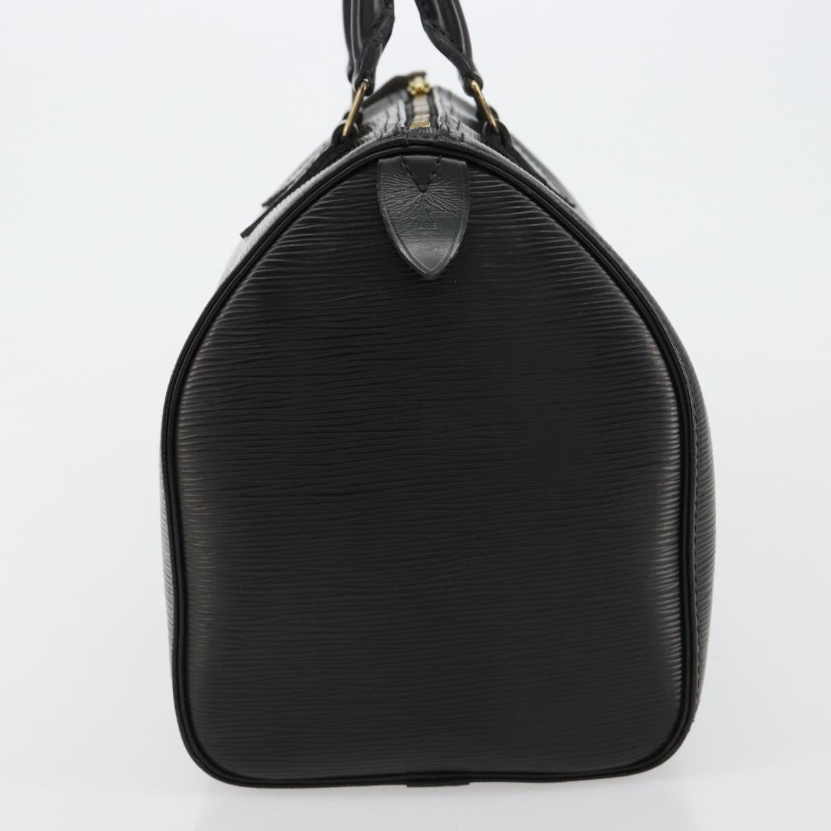 LOUIS VUITTON Epi Speedy 30 Hand Bag Noir Black M43002 LV Auth 183641A - Jerrillo image 3