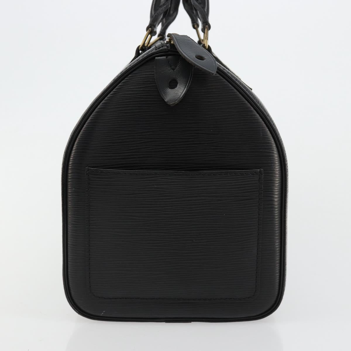 LOUIS VUITTON Epi Speedy 30 Hand Bag Noir Black M43002 LV Auth 183641A - Jerrillo image 4