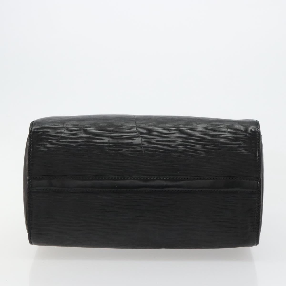 LOUIS VUITTON Epi Speedy 30 Hand Bag Noir Black M43002 LV Auth 183641A - Jerrillo image 5