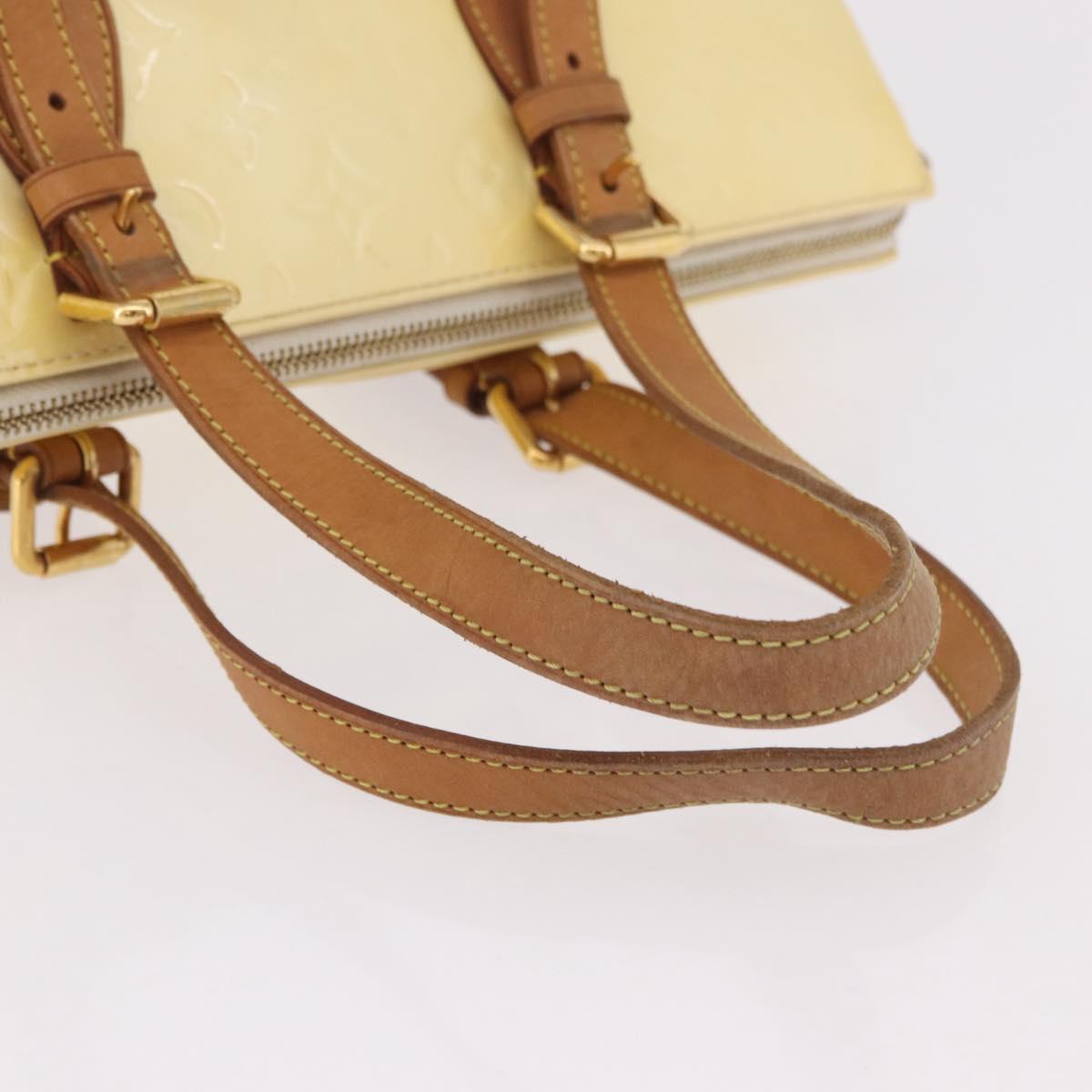 LOUIS VUITTON Monogram Vernis Rosewood Avenue Bag Perle M93508 LV Auth 183680 - Jerrillo image 8