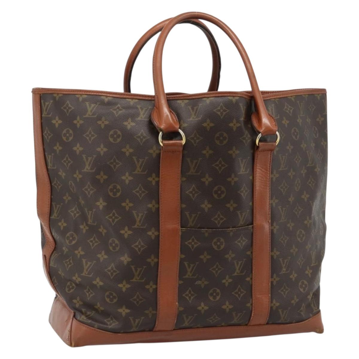 LOUIS VUITTON Monogram Sac Weekend GM Tote Bag M42420 LV Auth 184205 - Jerrillo