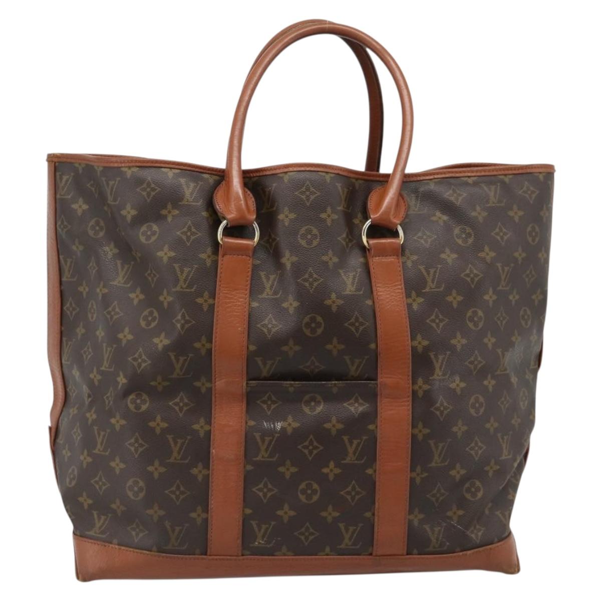 LOUIS VUITTON Monogram Sac Weekend GM Tote Bag M42420 LV Auth 184205 - Jerrillo image 2
