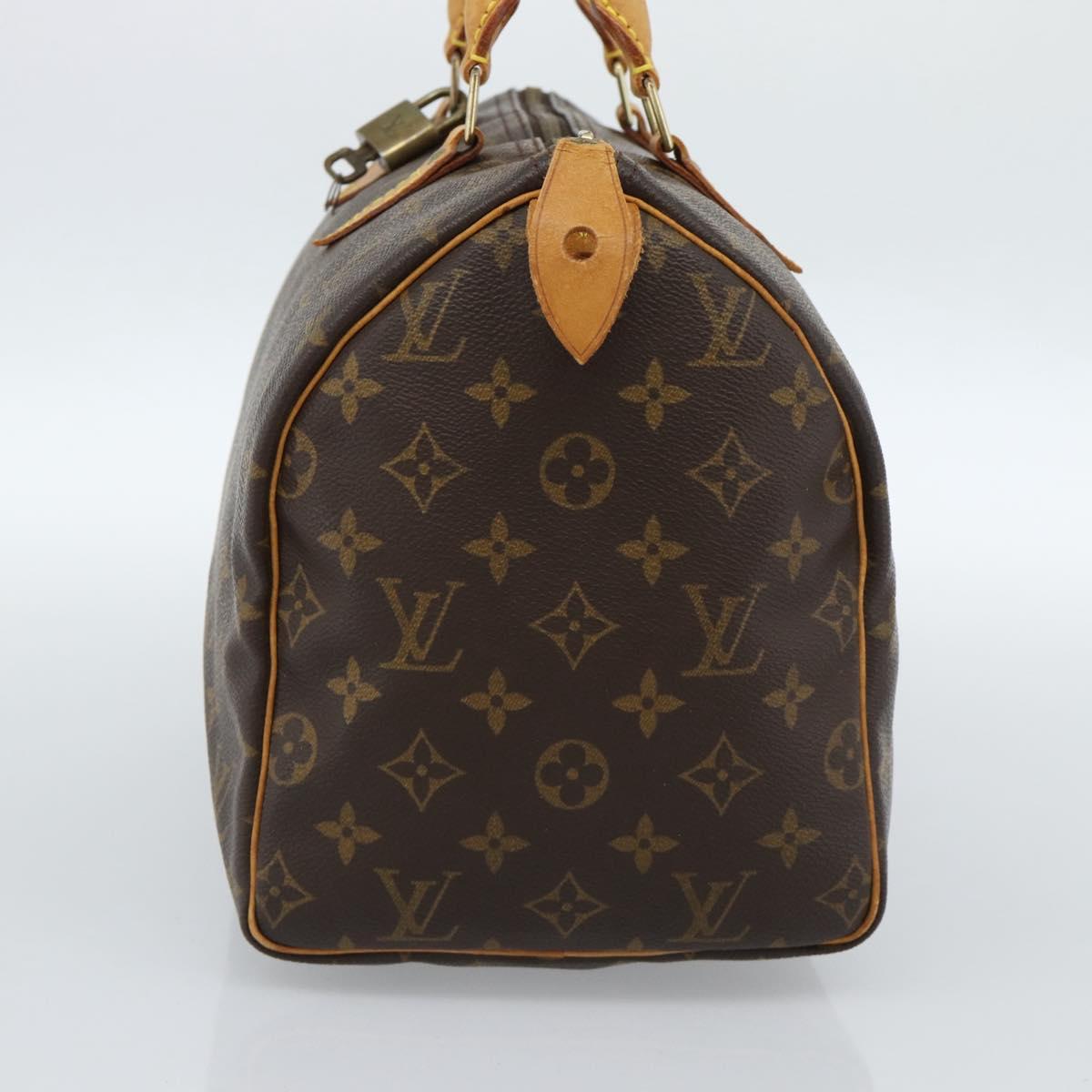 LOUIS VUITTON Monogram Speedy 30 Hand Bag M41526 LV Auth 184213V - Jerrillo image 4