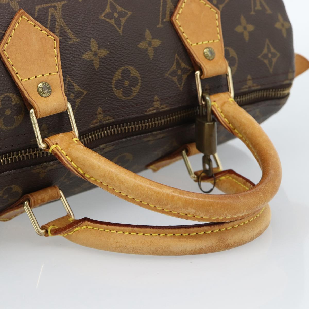 LOUIS VUITTON Monogram Speedy 30 Hand Bag M41526 LV Auth 184213V - Jerrillo image 7