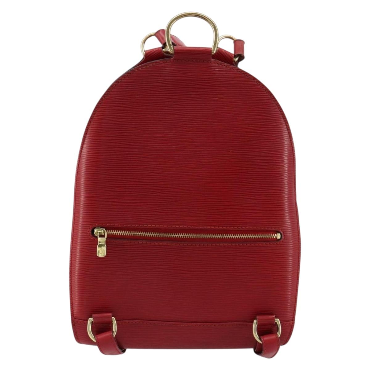 LOUIS VUITTON Epi Mabillon Backpack Castilian Red M52237 LV Auth 184225A - Jerrillo image 2