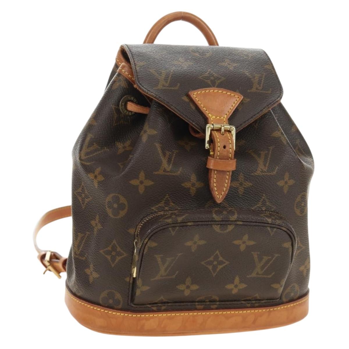 LOUIS VUITTON Monogram Montsouris PM Backpack M51137 LV Auth 184322V - Jerrillo