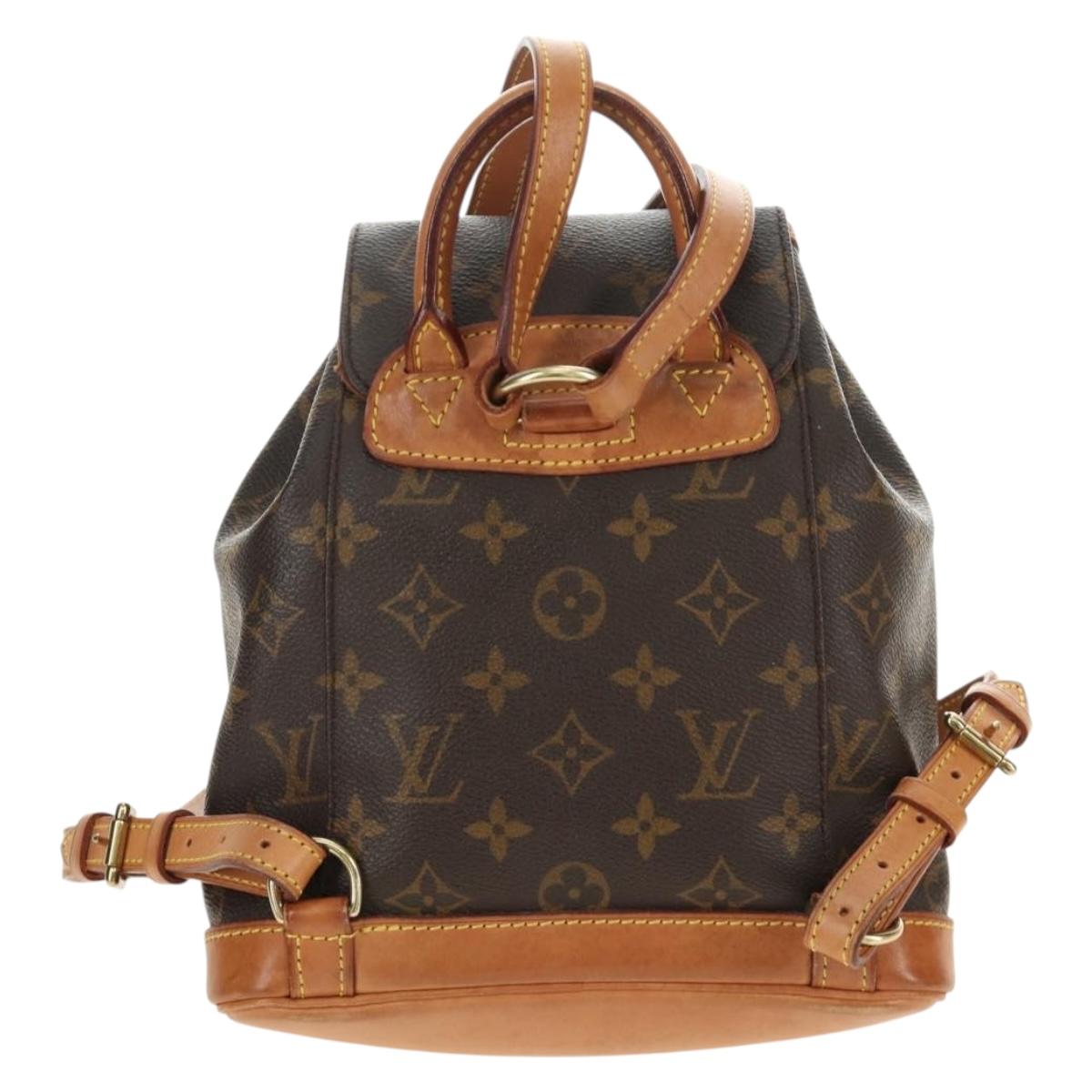 LOUIS VUITTON Monogram Montsouris PM Backpack M51137 LV Auth 184322V - Jerrillo image 2