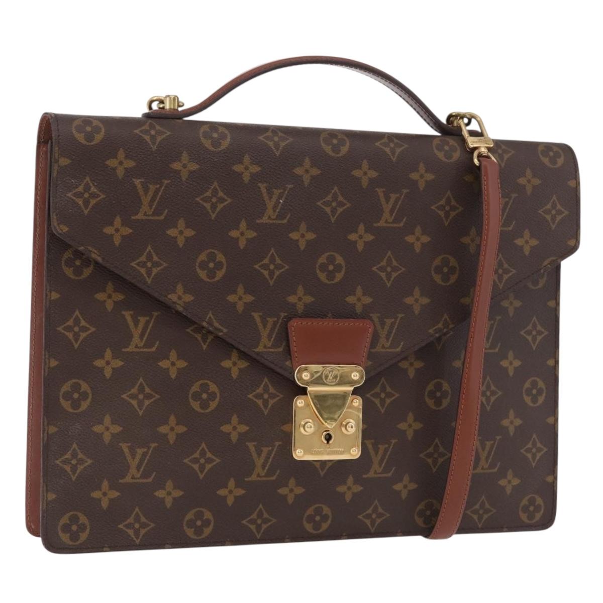 LOUIS VUITTON Monogram Porte Documents Bandouliere Bag M53338 LV Auth 184557 - Jerrillo