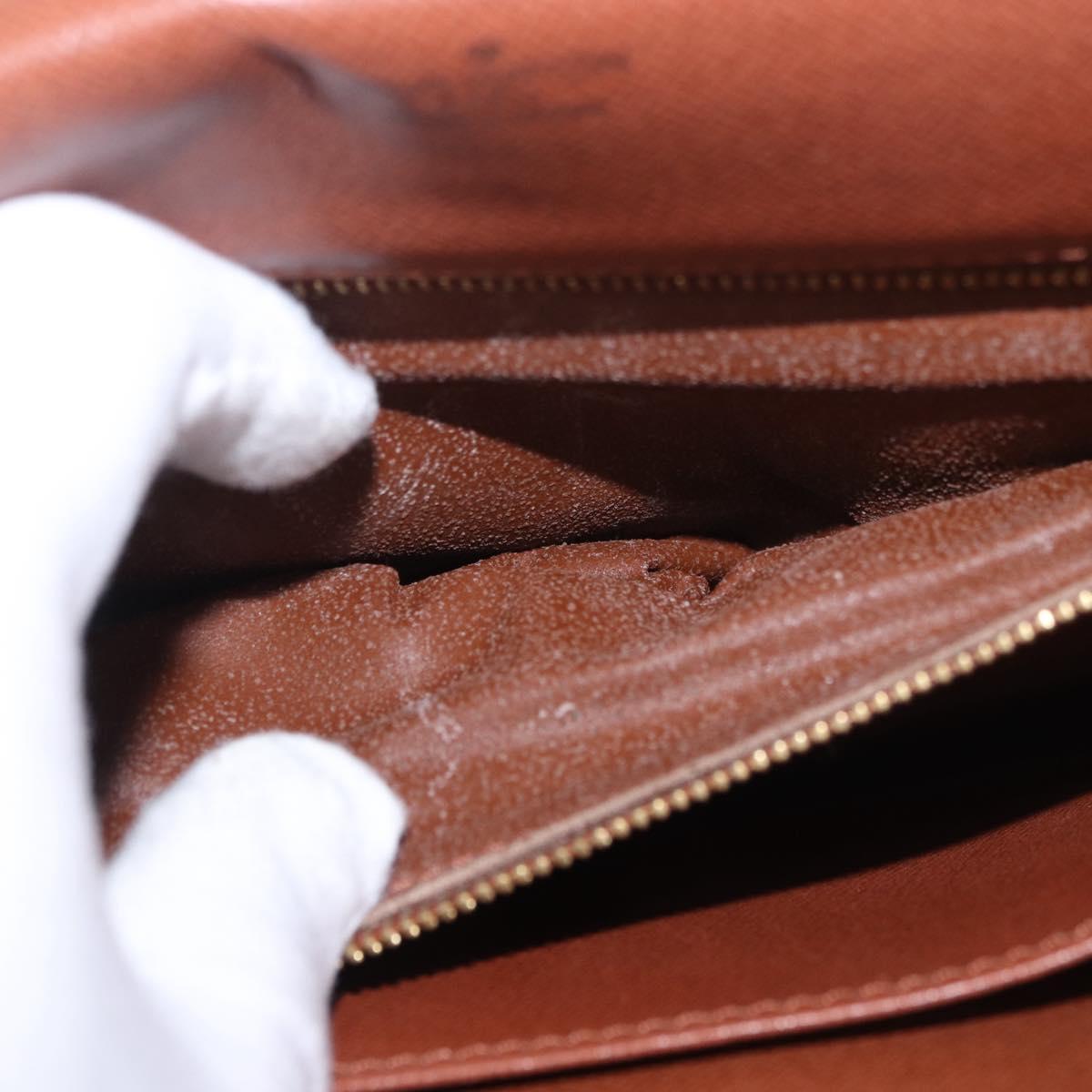 LOUIS VUITTON Monogram Porte Documents Bandouliere Bag M53338 LV Auth 184557 - Jerrillo image 10