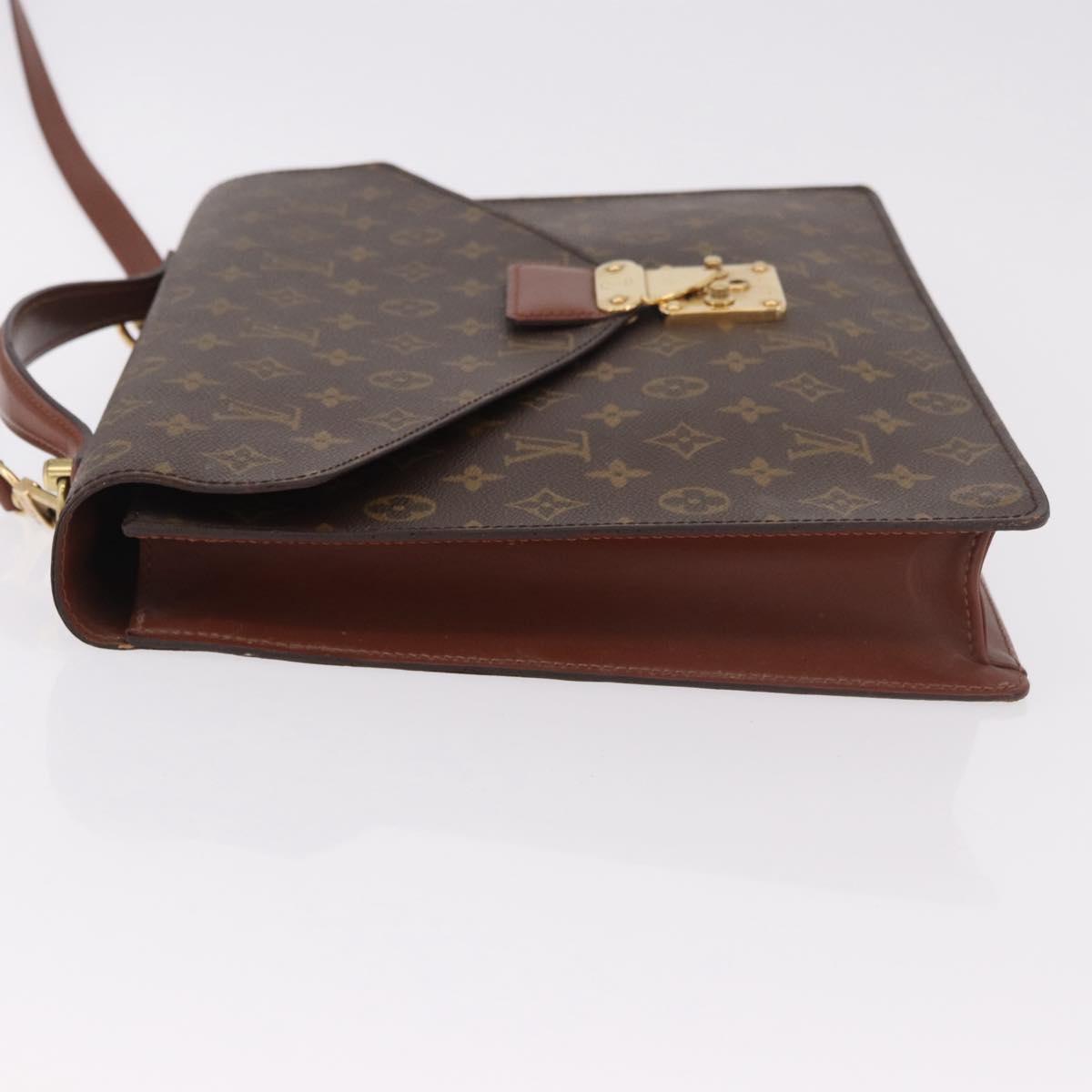 LOUIS VUITTON Monogram Porte Documents Bandouliere Bag M53338 LV Auth 184557 - Jerrillo image 4